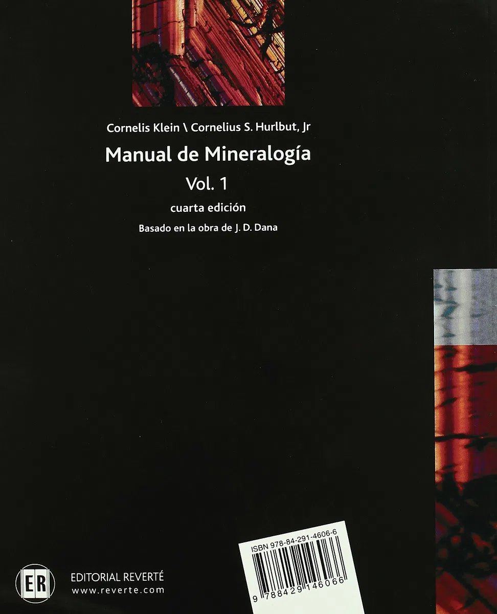 Manual de mineralogía. Volumen 1 (Vol.1) (SIN COLECCION)