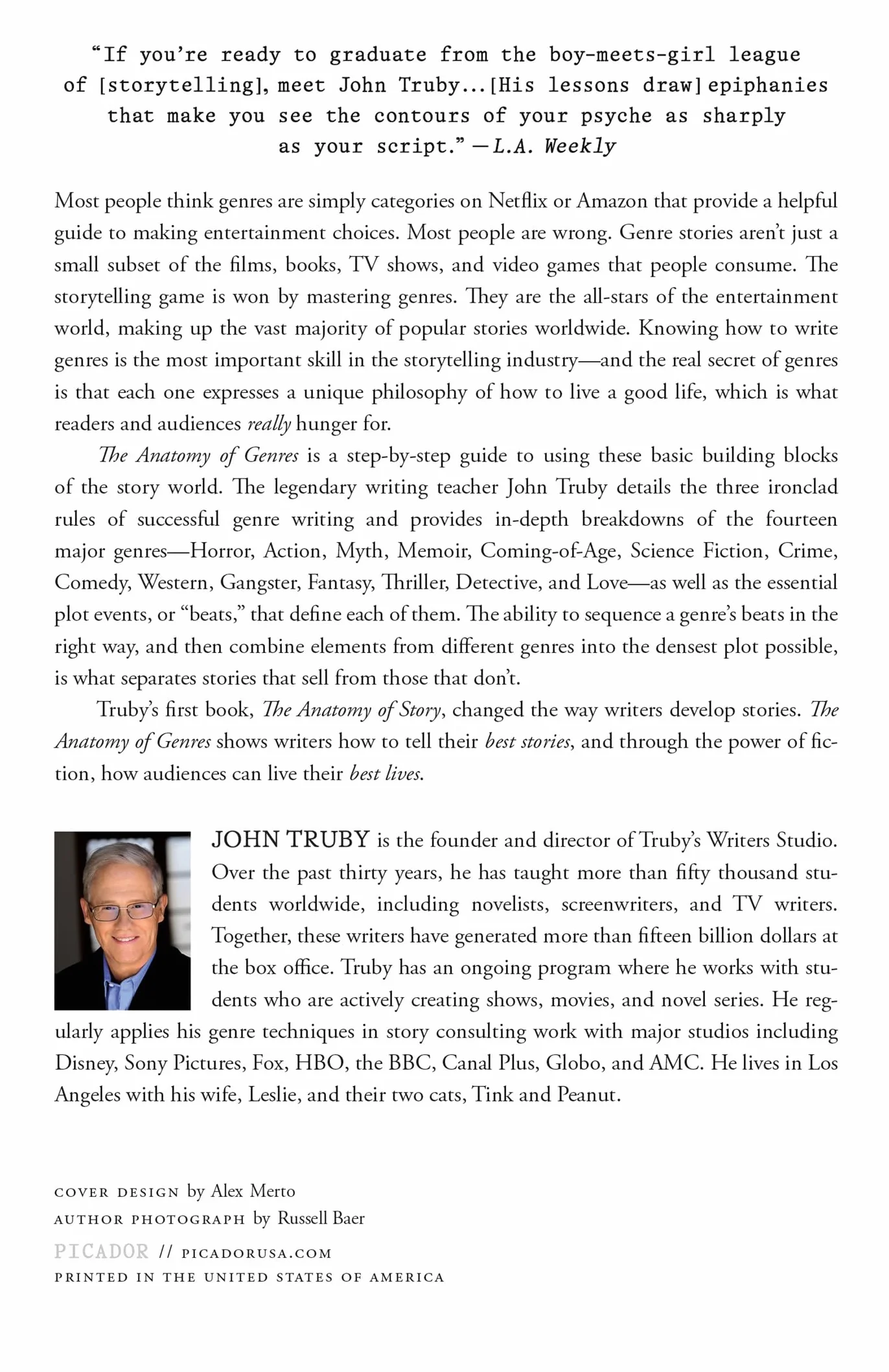 Anatomy of Genres: How Story Forms Explain the Way the World Works