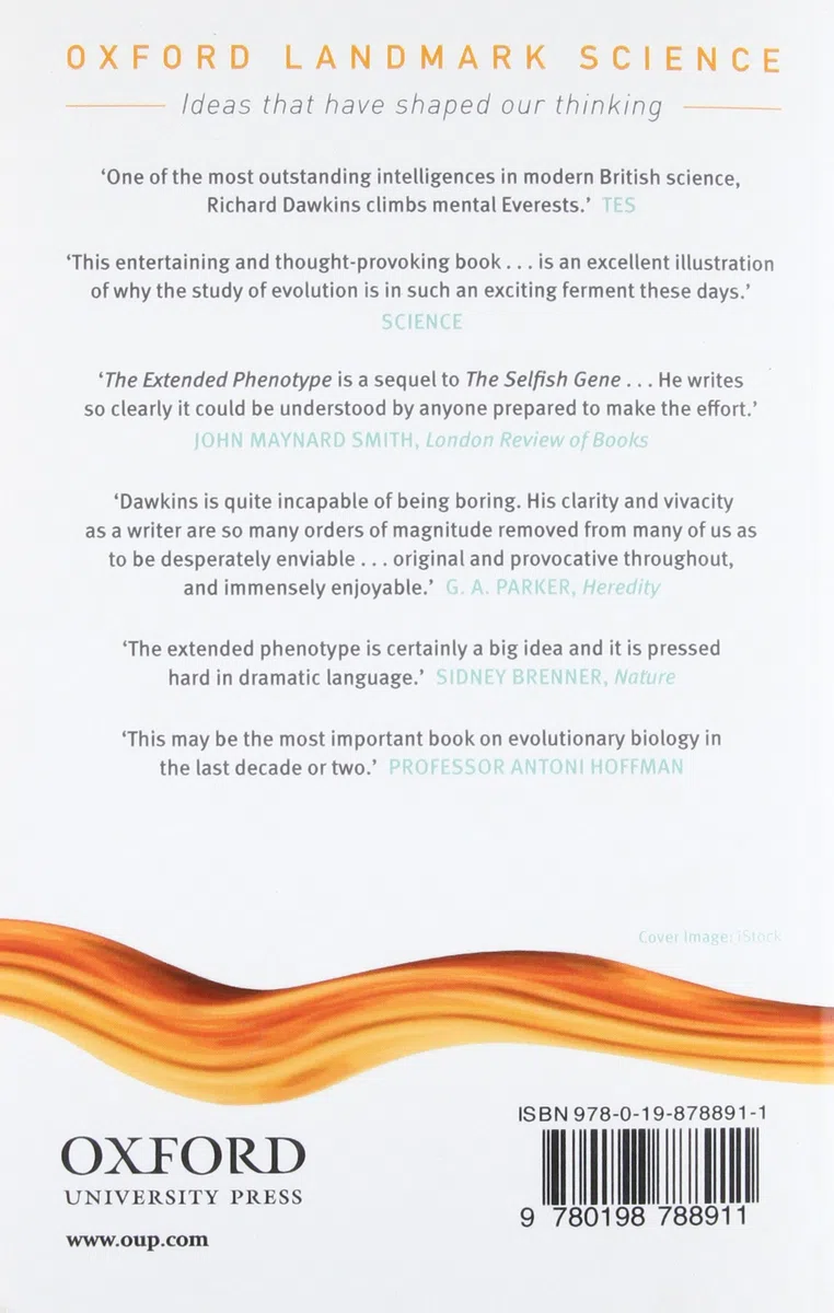 The Extended Phenotype: The Long Reach of the Gene (Oxford Landmark Science)