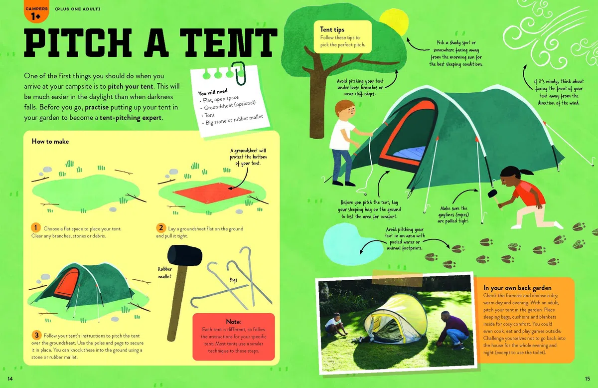 Lonely Planet Kids Create Your Own Camping Activities