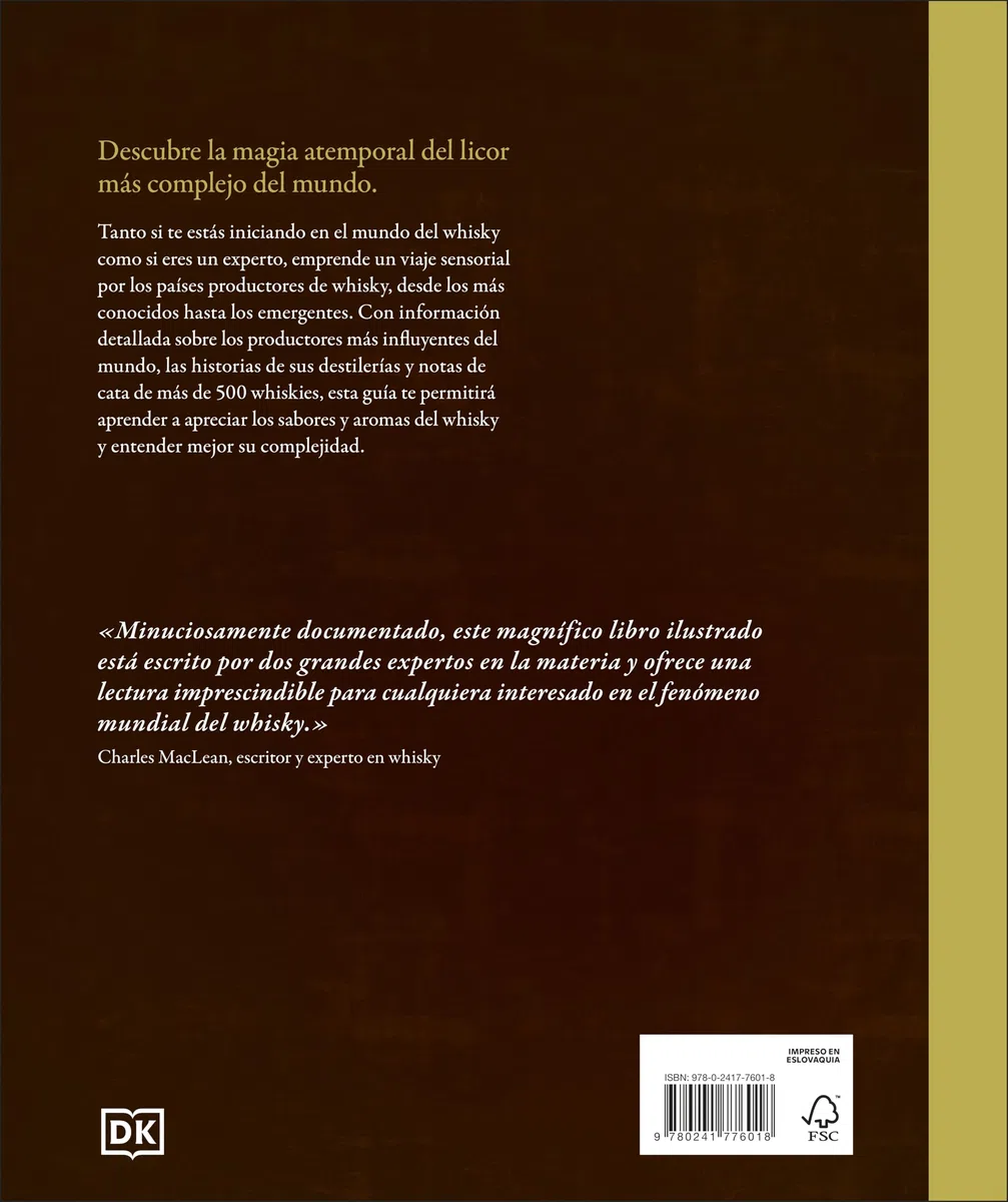 El libro del Whisky: La guía definitiva de las mejores destilerías del mundo (Cocina)