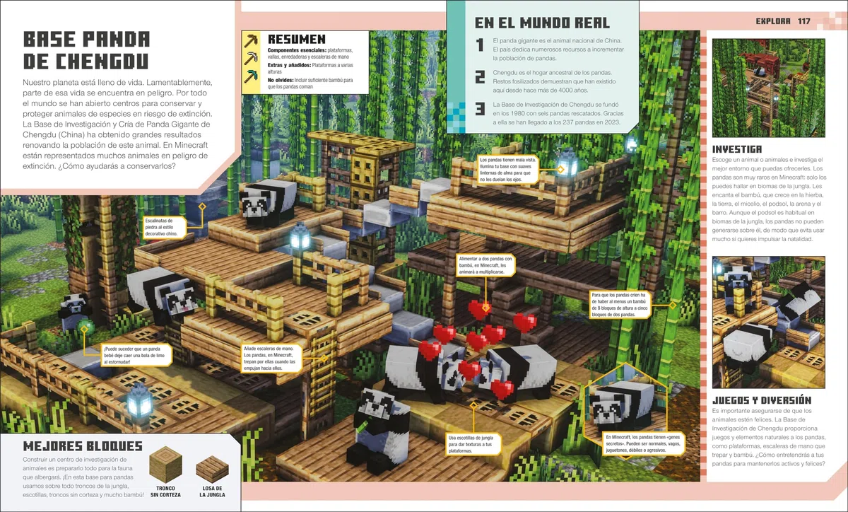 Minecraft: El libro de las ideas: Crea el mundo real en Minecraft. Más de 70 construcciones increíbles
