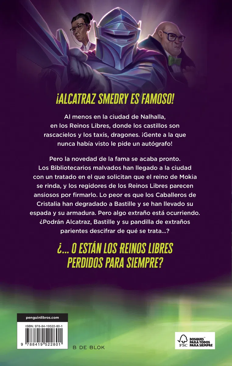 Los Caballeros de Cristalia (Alcatraz contra los Bibliotecarios Malvados 3) (Brandon Sanderson)